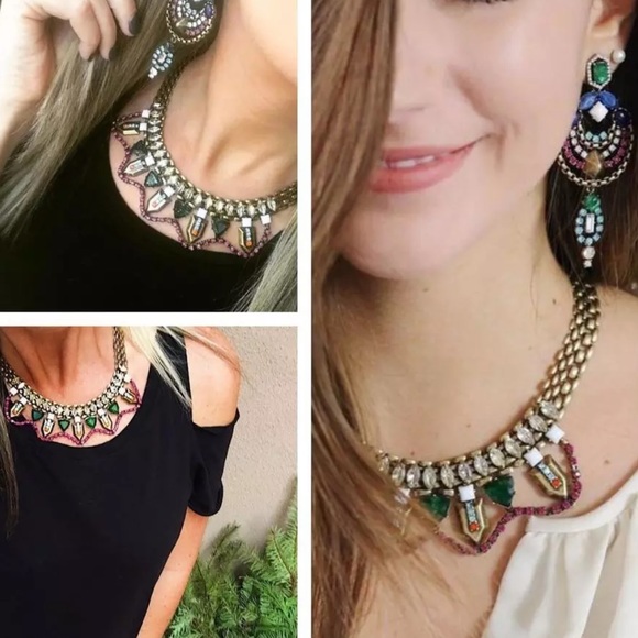π
π»SALE! STELLA & DOT DESIGNER PRISMA STATEMENT NECKLACE - Picture 2 of 4